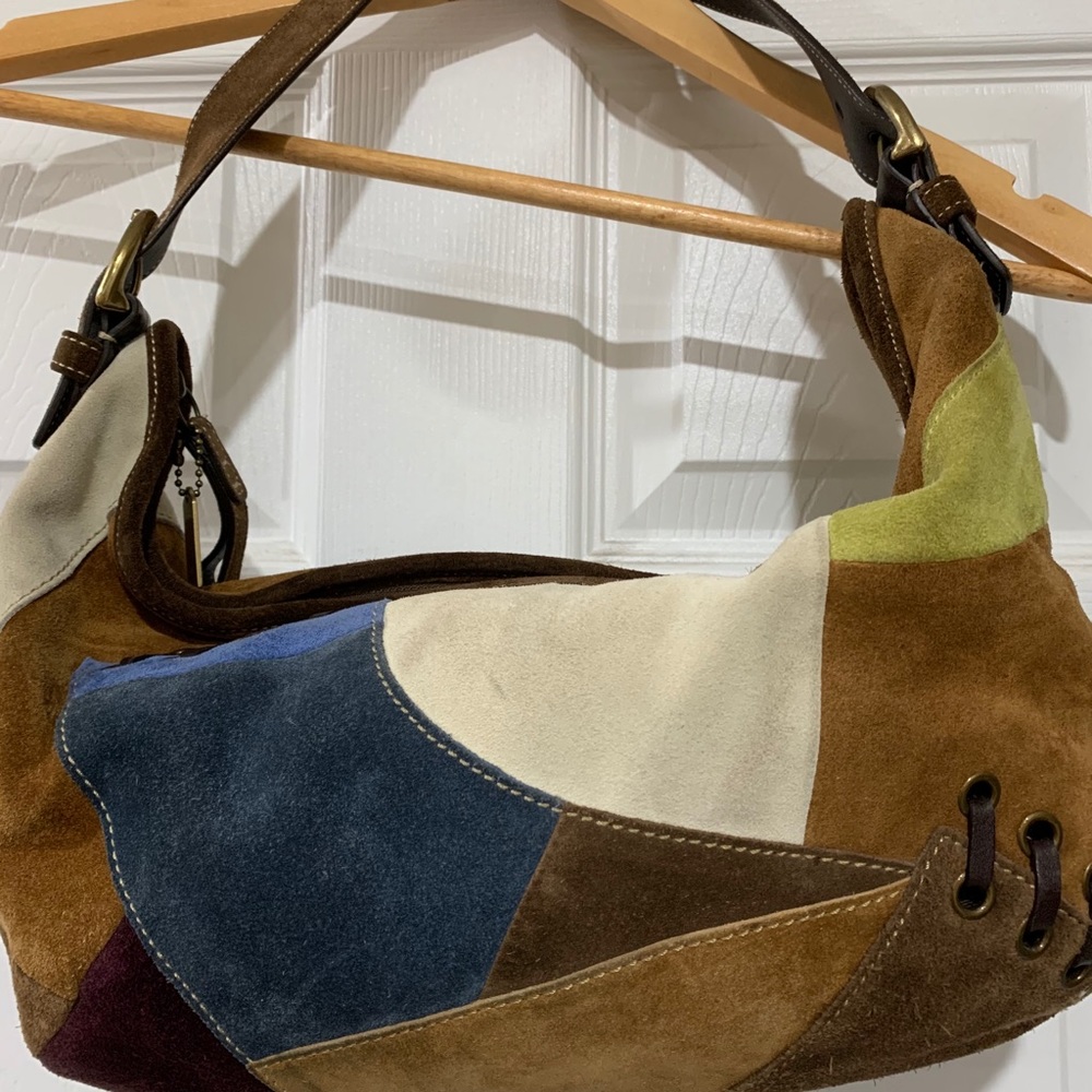 Authentic Coach patchwork bag.